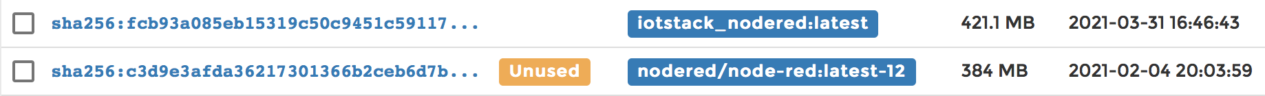 nodered-portainer-unused-image